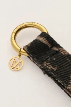 My Jewellery Porte-clés Marron Avec Imprimé Léopard Marron/Noir Fashion