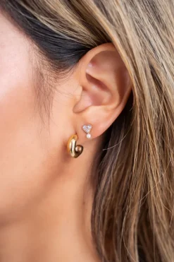 My Jewellery Puces D'oreilles à Strass Et Perle Sale