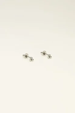 My Jewellery Puces D'oreilles à Trois Boules Universe Best