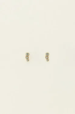 My Jewellery Puces D'oreilles Avec Cercles Argentés Universe Fashion