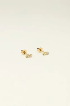 My Jewellery Puces D'oreilles Avec Cercles Argentés Universe Fashion