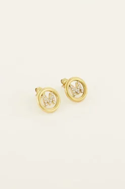 My Jewellery Puces D’oreilles Avec Initiale En Strass Best