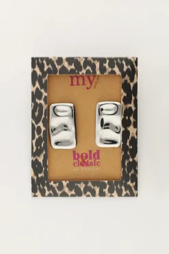 My Jewellery Puces D'oreilles Bold Carré Vintage Online