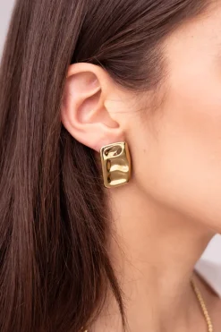 My Jewellery Puces D'oreilles Bold Carré Vintage Online