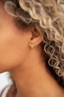 My Jewellery Puces D'oreilles Coeur Best