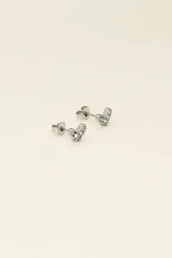 My Jewellery Puces D’oreilles Coeur & Pierres Mystic Discount
