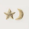 My Jewellery Puces D'oreilles Starry Avec Lune Et étoile Hot