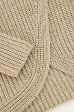 My Jewellery Pull En Maille Beige Hot