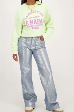 My Jewellery Pull Vert Clair ''Le Marais'' Vert menthe/Vert citron/Vert Sale