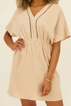 My Jewellery Robe En Mousseline Beige Best