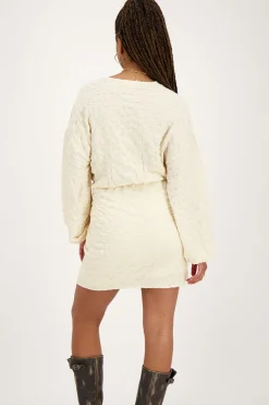My Jewellery Robe Beige Structurée Online