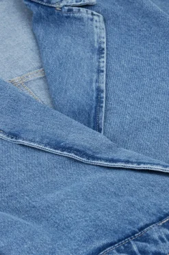 My Jewellery Robe En Denim Bleu Avec Col Online