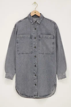 My Jewellery Robe En Denim Gris Sale