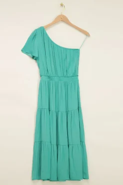 My Jewellery Robe Longue Bleue Asymétrique Online