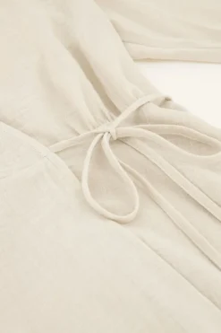 My Jewellery Robe Portefeuille Beige Aspect Lin Outlet