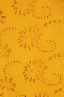 My Jewellery Robe Portefeuille Ocre En Broderie Discount
