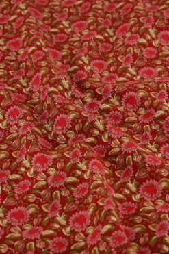My Jewellery Robe Portefeuille Rouge à Imprimé Floral Online