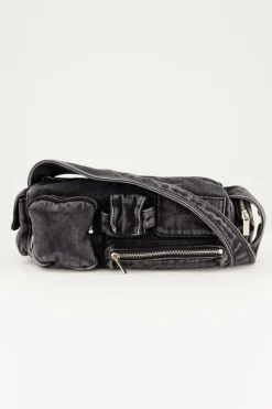 My Jewellery Sac à Bandoulière En Denim Gris Avec Compartiments Et Fermetures éclair Gris/Gris foncé Best