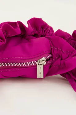 My Jewellery Sac à Bandoulière Fuchsia à Volants Fuchsia/Violet Outlet