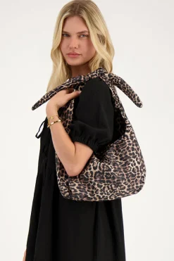 My Jewellery Sac à Bandoulière Imprimé Léopard Avec Nœud Online
