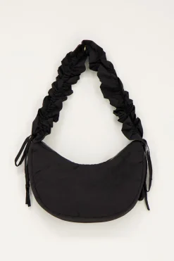 My Jewellery Sac à Bandoulière à Volants Noir New