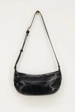 My Jewellery Sac à Bandoulière Vernis Noir New