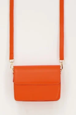 My Jewellery Sac à Bandoulière En Simili Cuir Orange Online