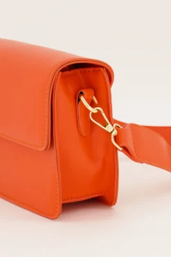 My Jewellery Sac à Bandoulière En Simili Cuir Orange Online