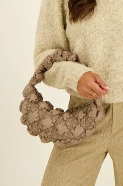My Jewellery Sac à Bandoulière Matelassé Taupe Online