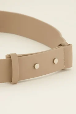 My Jewellery Sac Banane En Similicuir Beige Clearance