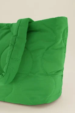 My Jewellery Sac Cabas Matelassé Vert Best