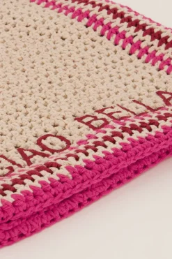 My Jewellery Sac En Crochet Rose Foncé Ciao Bella Rouge/Rose Fashion