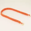 My Jewellery Sangle Bandoulière Orange Et Rose New