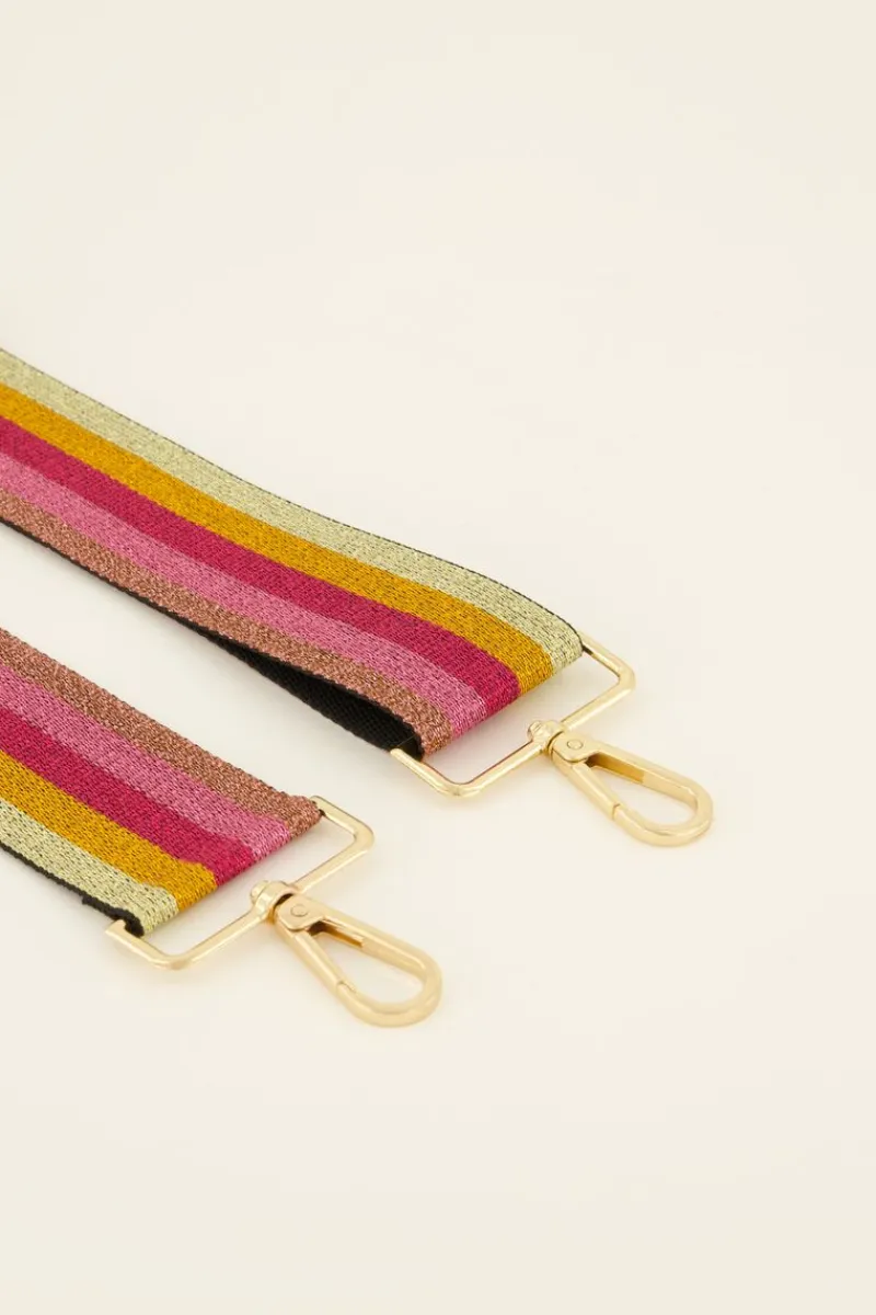 My Jewellery Sangle Multicolore Rayée Avec Lurex Outlet