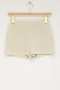 My Jewellery Short Avec élastiques Et Lurex Beige Sale