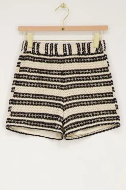 My Jewellery Short En Crochet Noir Et Beige Sale