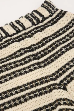 My Jewellery Short En Crochet Noir Et Beige Sale