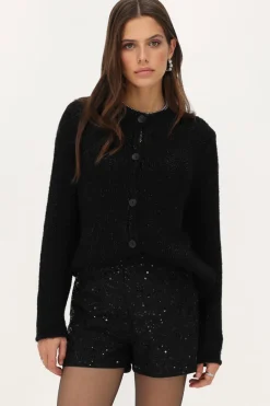 My Jewellery Short Noir Avec Paillettes Hot