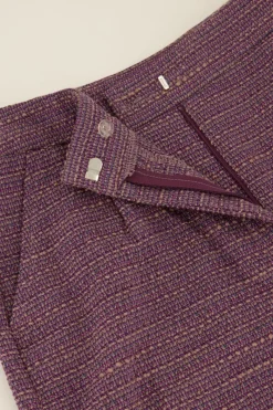 My Jewellery Short En Tweed Lurex Violet Best
