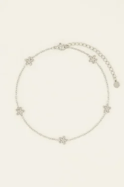 My Jewellery Sunchasers Bracelet De Cheville Chaîne à Fleurs Outlet