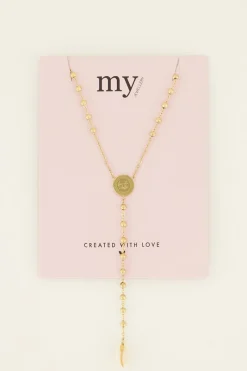 My Jewellery Sunchasers Collier Long à Médaillon Et Coquillage Discount