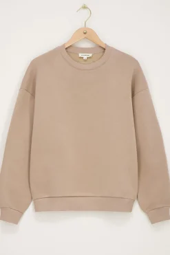 My Jewellery Sweat à Volants Et écusson Beige Clearance