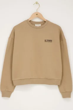 My Jewellery Sweat Beige ''Le Temps'' Multicolore Discount