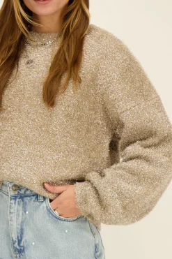 My Jewellery Sweat De Soirée Beige Clearance