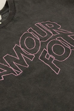 My Jewellery Sweat Gris Amour Fou Fashion