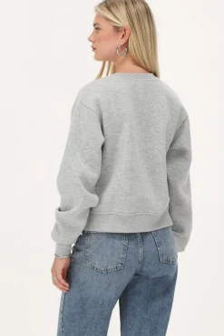 My Jewellery Sweat Gris Avec Nœuds Blancs Clearance