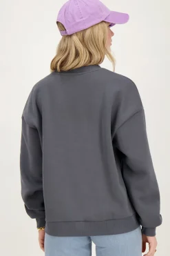 My Jewellery Sweat La Joie De Vivre Gris foncé Outlet