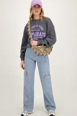 My Jewellery Sweat La Joie De Vivre Gris foncé Outlet