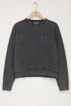 My Jewellery Sweat Gris Foncé Pink L’Amour New