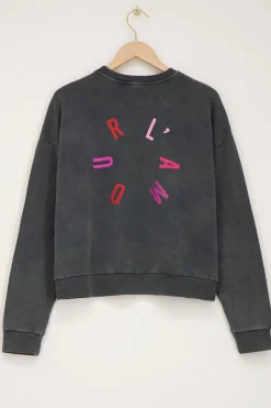 My Jewellery Sweat Gris Foncé Pink L’Amour New